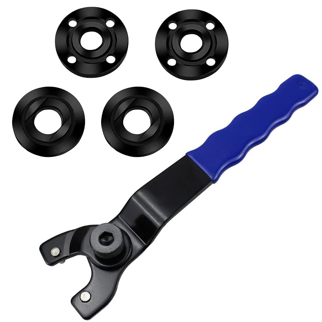 Serplex Angle Grinder Wrench Attachment Angle Grinder Nut 4PCS Grinder Flange Nut 5/8-11 Grinder Nuts Compatible with Dewalt Milwaukee Makita Bosch Ryobi Black Decker Grinder Parts Serplex Angle Grinder Wrench Attachment Angle Grinder Nut 4PCS Grinder Flange Nut 5/8-11 Grinder Nuts Compatible with Dewalt Milwaukee Makita Bosch Ryobi Black Decker Grinder Parts